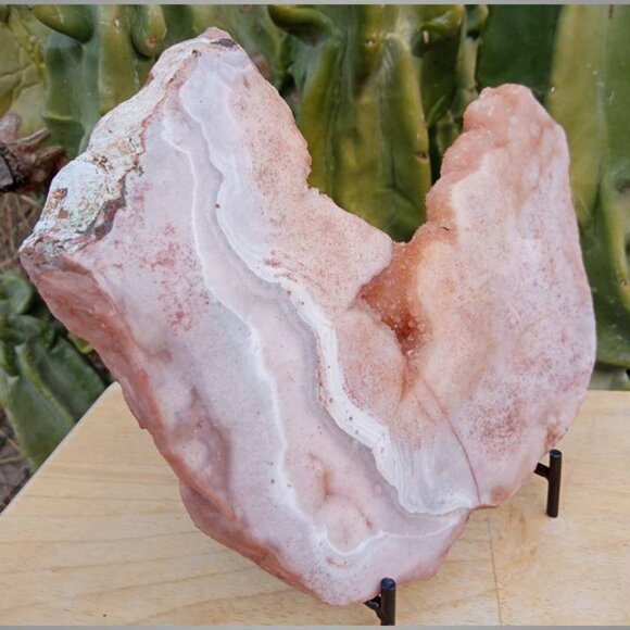 HUGE PINK AMETHYST slab 03 Calmness : trust : happiness - Picture 6 of 12